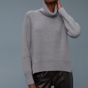 Aritzia Lin Sweater in Light Blue